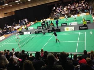 Badminton tournament